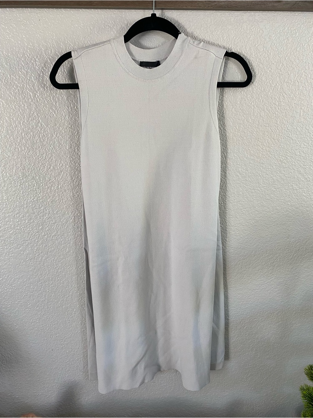 Emporio Armani Men’s Sleeveless Crewneck Tank Top in Light Gray